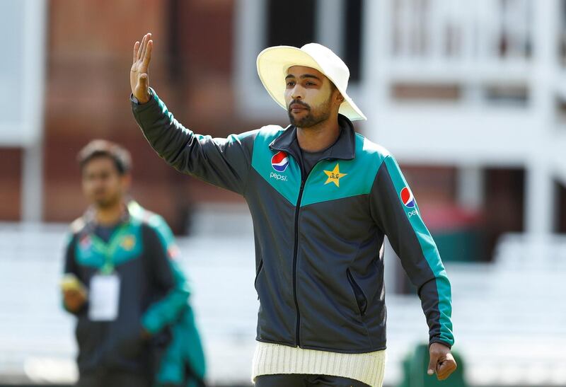 Cricket - Pakistan Nets - Lord's Cricket Ground, London, Britain - May 23, 2018   Pakistan's Mohammad Amir during nets   Action Images via Reuters/John Sibley