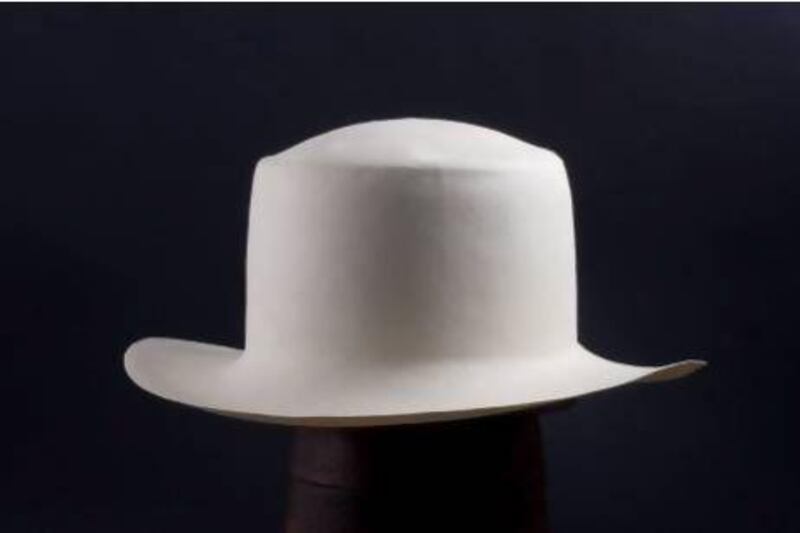 Brent Black, a Hawaii dealer, has Panama hats available from $500. This is one of his pricier models at $100,000 hat. Courtesy Brent Black