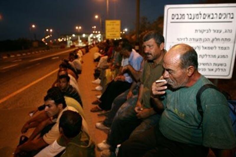 Nearly 50,000 Palestinians from the West Bank are working in Israel and continue to have deductions taken from their pay.