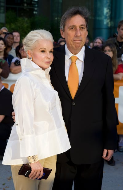 Ivan Reitman and wife Genevieve Robert in 2009. AP
