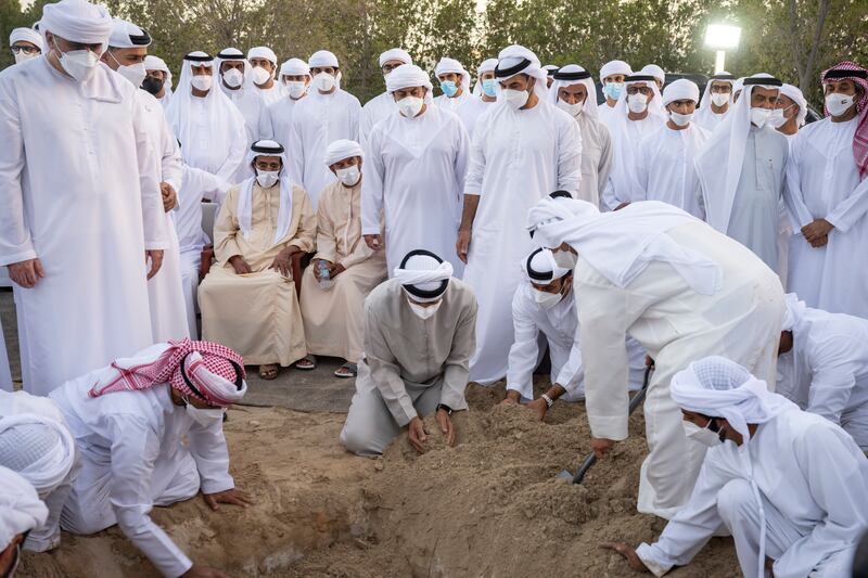 Sheikh Khalifa is laid to rest