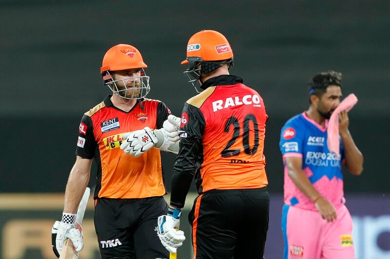 Kane Williamson anchored Sunrisers Hyderabad's innings against Rajasthan Royals on Monday. Sportzpics for IPL