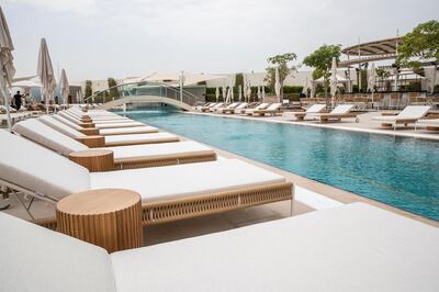 DUBAI, UNITED ARAB EMIRATES. 30 AUGUST 2020. The soon to opened Sofitel at Wafi a first look at the property as it gears up fr it’s soft opening. (Photo: Antonie Robertson/The National) Journalist: Farah Andrews. Section: National.