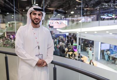 Abu Dhabi, April 29, 2019.  Arabian Travel Market. -- Ali Al Shaiba, Director of Marketing and Communications, Department of Culture and Tourism, Abu Dhabi.
Victor Besa/The National
Section:  SP
Reporter:  John McAuley