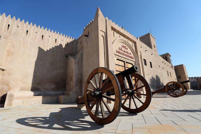 Ajman Museum is popular with tourists. All photos: Pawan Singh and Antonie Robertson / The National