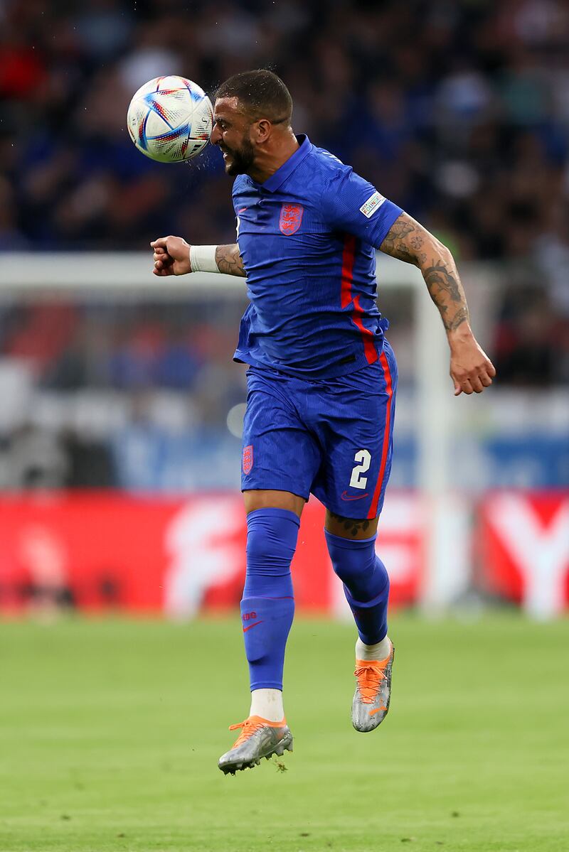 Kyle Walker 6 - Vital piece of defending after only two minutes when got in front of Musiala at the back post and somehow flicked the ball over his own cross bar from a yard out. Defended well apart from suspect positioning for the goal when he should’ve recognised the danger. Getty Images