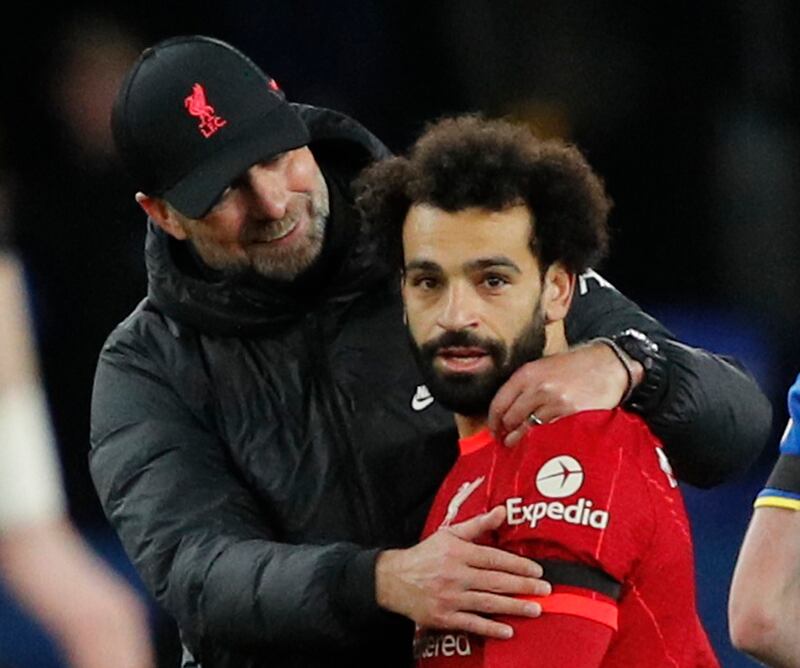 Liverpool manager Juergen Klopp described Mohamed Salah's attitude as 'incredible'. Reuters