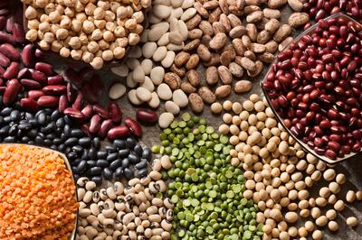 Consuming legumes such as beans, peas, and lentils has been linked to a reduced risk of Type 2 diabetes. Getty Images