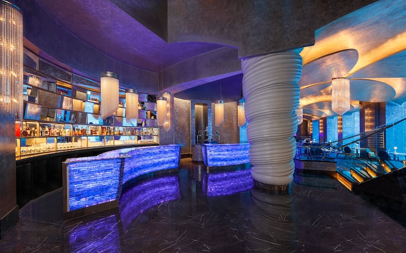 Ossiano's bar area. Photo: Atlantis, The Palm