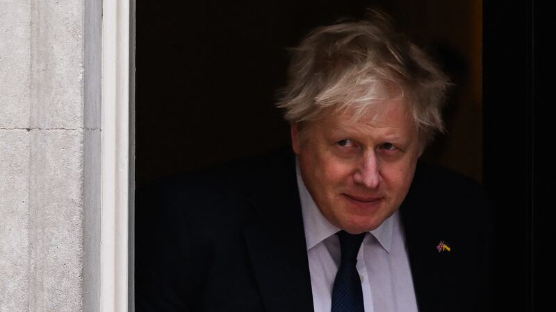 Prime Minister Boris Johnson may have won the vote of no confidence but his quivering tone suggested a worried outlook. AFP