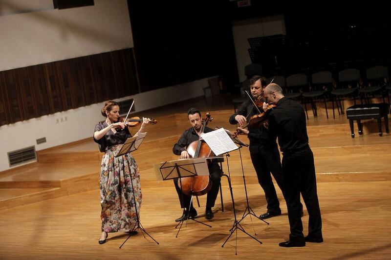 Belgrade Philharmonic String Quartet. Marko Djokovic 