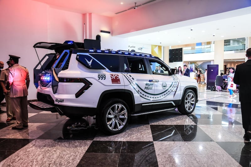 It is a collaboration between Dubai Police, W Motors and the Safe City Group. W Motors
