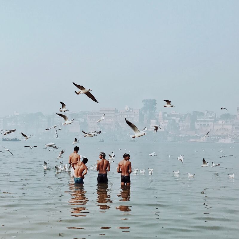 Travel, Second Place, 'Varanasi in Winter', shot by Kuanglong Zhang from China in India on iPhone 7. Photo: Kuanglong Zhang / IPPAWARDS