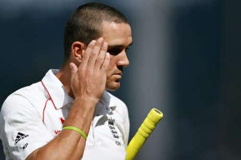 England's woes have been compounded after it was revealed the captain Kevin Pietersen has been playing with a fractured rib.