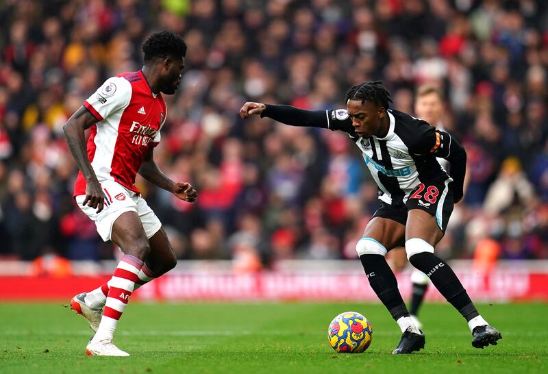 Joe Willock - 5: Midfielder, up against his former club, gave away needless foul on edge of area after 20 minutes – with Dubravka saving resulting free-kick from Odegaard. Hit one shot straight at Ramsdale after break but still long way off form he showed at end of last season that earned his permanent move to Tyneside. PA