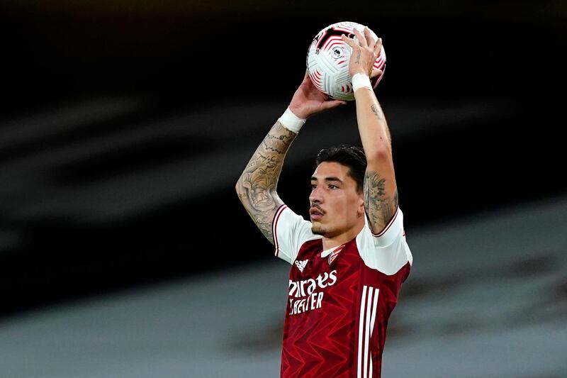 Hector Bellerin - 7, His duel with Arthur Masuaku was a good one to watch, the Spaniard played some intelligent passes. Getty