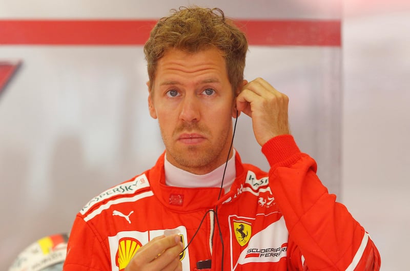 Sebastian Vettel leads Lewis Hamilton by 14 points in the Formula One drivers' championship standings. Dominic Ebenbichler / Reuters