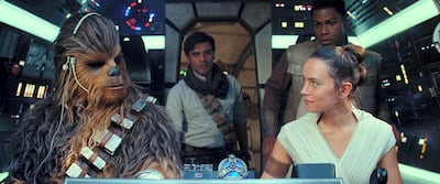 Oscar Isaac, John Boyega, Daisy Ridley, and Joonas Suotamo in Star Wars: Episode IX - The Rise of Skywalker (2019) IMDb