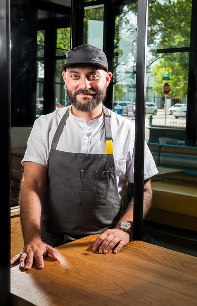Michael Rafidi, who is third-generation Palestinian American, has been twice nominated for Best Chef in the James Beard Awards. Photo: Rey Lopez