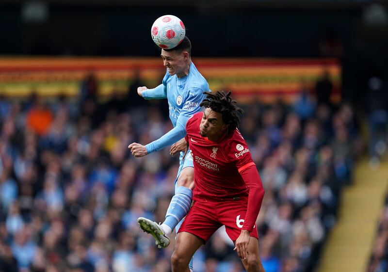 Trent Alexander-Arnold - 6

The 23-year-old’s clever pullback allowed Jota to equalise but he lost Jesus for City’s second goal. Foden and Cancelo made life difficult for him. 
AP