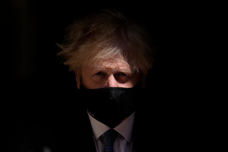 Is Britain’s Prime Minister Boris Johnson, the conjuror who has ‘manipulated, threatened, cajoled and charmed his way through the business of government’, about to face his reckoning? AP