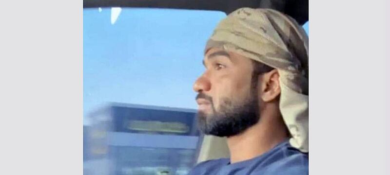 First Cpl Tariq Hussein Al Baloushi, 32, died during active service in Saudi Arabia. Courtesy Abdulrahman Al Shmaily