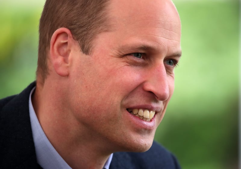 Prince William during a visit to Edinburgh, Scotland, last year. The Duke of Cambridge is visiting the UAE for his first official trip to the Emirates. Getty