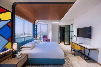 Andaz Dubai The Palm rests on a 300m private beach that's only open to hotel guests. 