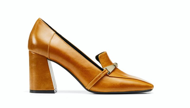 Leather loafers, Dh399, Mango