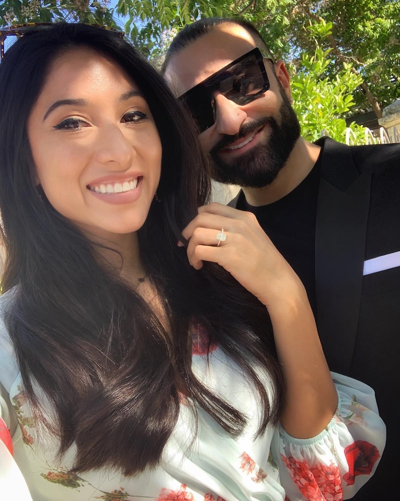 Dubai radio presenter Kris Fade married long-term partner Brianna Ramirez in a lavish ceremony at The Ritz-Carlton, Dubai, at Jumeirah Beach Residence in March. Photo: Facebook