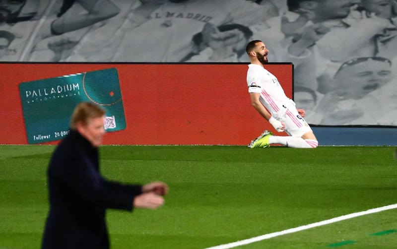 Karim Benzema - 8, Scored the opener with a wonderful flick. Was available whenever his teammates needed him, helping the team get up the pitch quickly and even put in some good defensive work. Reuters