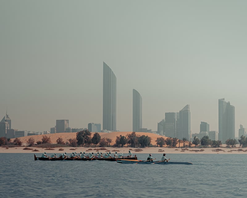 A team of four rowers and three support crew completed the first 400km Row Abu Dhabi on Friday, after 10 days that ended at Yas Island - the 11th stop. All photos: Active Abu Dhabi