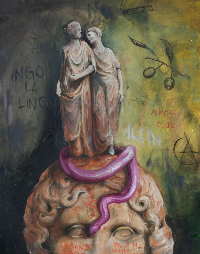 'Ingoi la Lingua', 2020. Courtesy the artist and Carbon 12