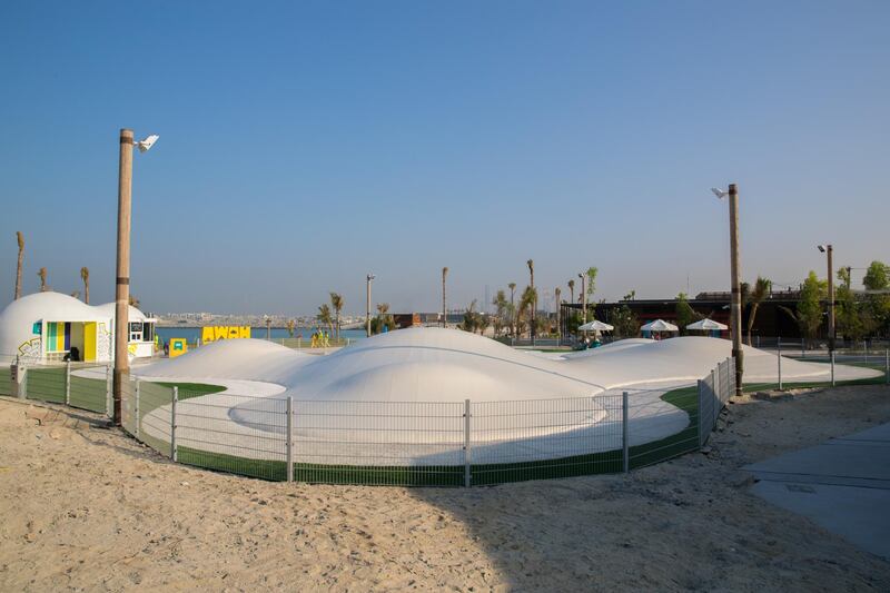 Inflatable playground Hawa Hawa has come to Dubai. Courtesy Hawa Hawa