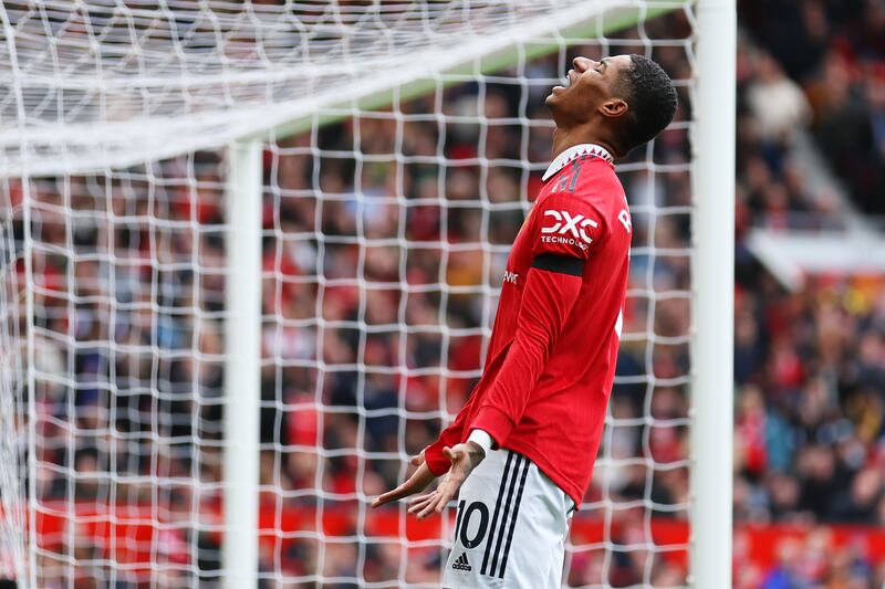 Marcus Rashford, 6 - Excellent combination play with Fernandes to open up Southampton on 16 and have a shot on goal. Touch let him down when set up by Sancho soon after. Went down - without being touched - but appealed for a penalty on 74.

Getty