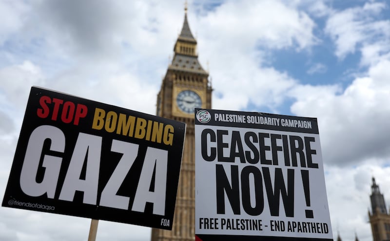 Israel's war in Gaza has overshadowed the British elections, with voters asking tough questions of all parties. EPA