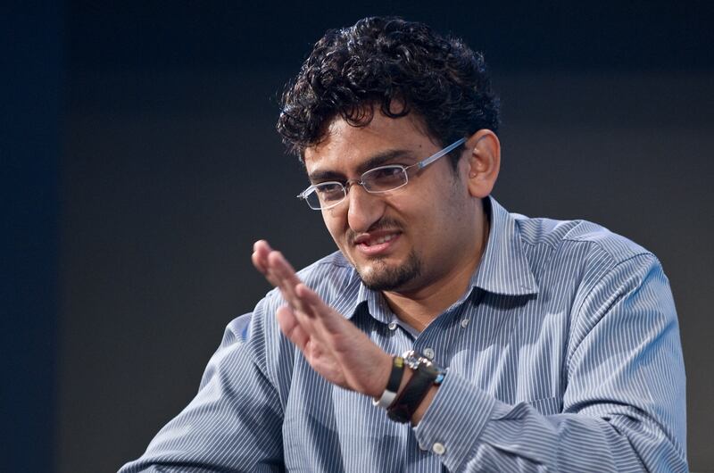 Activist Wael Ghonim, the iconic figure of Egypt's 2011 uprising. AFP