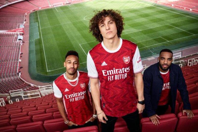 Introducing, Arsenal's home colours for next season. Courtesy adidas Football Twitter /  @adidasfootball