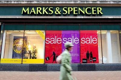 File photo dated 7/1/2009 of a Hull branch of the retail giant Marks &amp; Spencer, as boss Sir Stuart Rose reported better-than-expected sales today after seeing an &quot;improving trend&quot; in the retailer's performance.