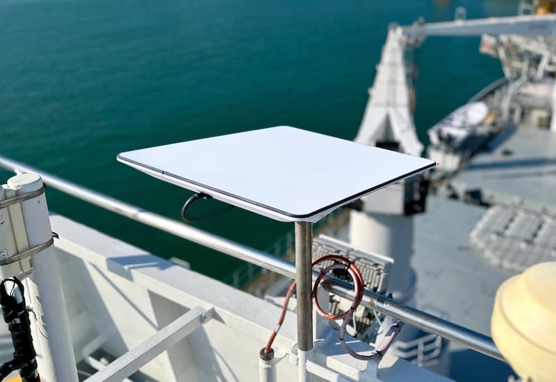 Elcome will equip its maritime customers with advanced solutions that use Starlink. Photo: Elcome