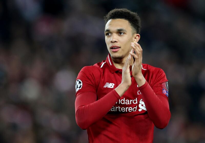 Trent Alexander-Arnold: 9/10: A playmaker playing at right-back. Assisted for two of Liverpool's goals. His manager Jurgen Klopp described his quick corner for Divock Origi to smash home Liverpool's fourth as 'genius'. He's not wrong. Reuters