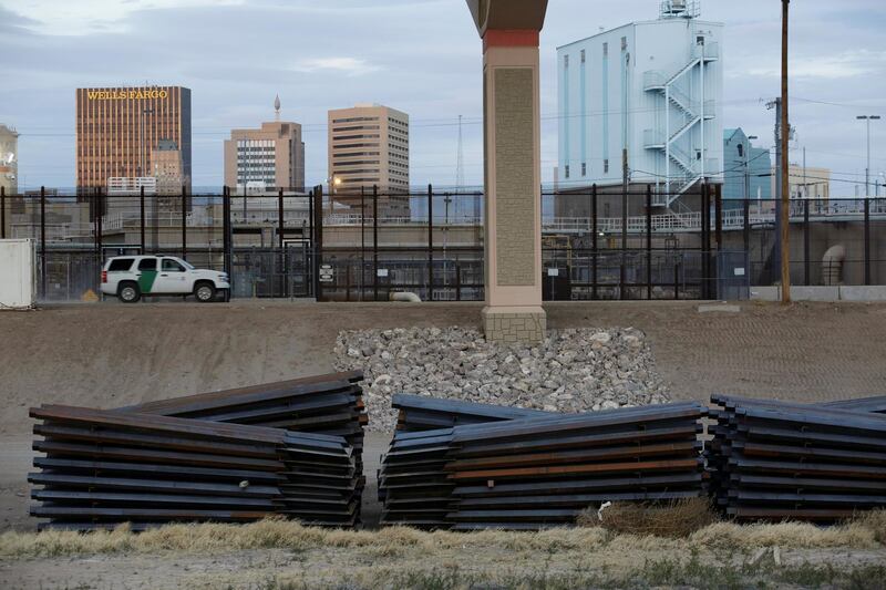 An U.S. Customs and Border Protection van in El Paso. Reuters