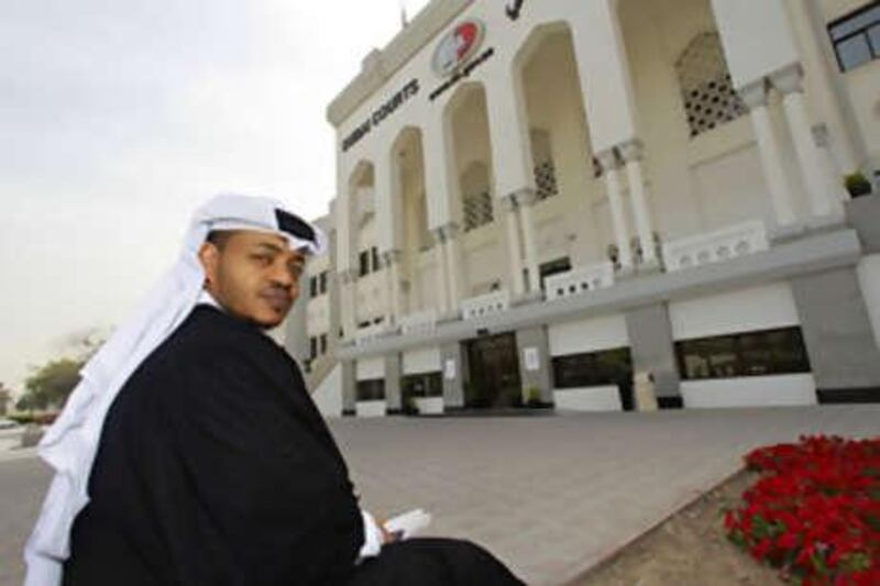 Between a rock and a hard place: Saeed al Ghailani at the Dubai Courts.