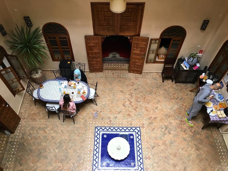 Our riad of choice was restored as recently as 2012. Photo by Samar Al Sayed