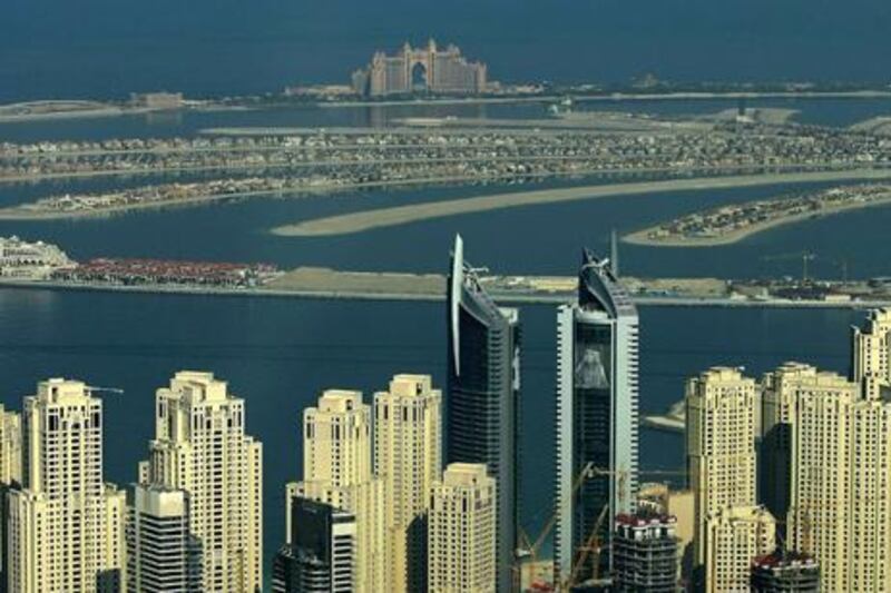 The IMF has warned of over-borrowing amid Dubai's property revival. AFP Photo/Marwan Naamani