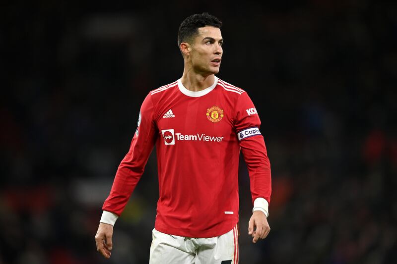 Cristiano Ronaldo 5. Stand in captain. Tried to head the ball back to De Gea on 34 minutes and got it wrong. Put ball in the net but offside. Walked off the pitch full of frustration. Same old. Getty Images