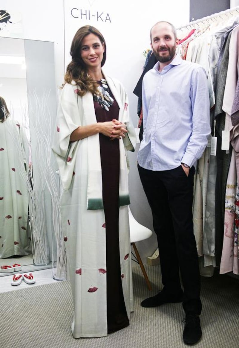 Nina and Nemanja Valjarevic, the Dubai-based duo who founded the brand.  Lee Hoagland / The National