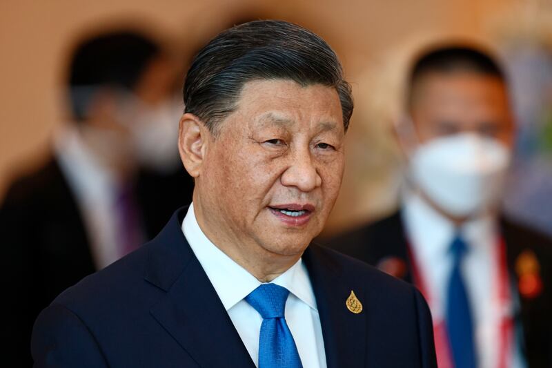 China's President Xi Jinping. AP