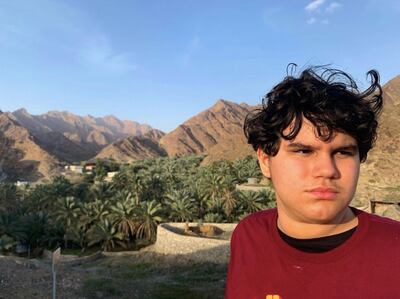 The story of 'The Boy Who Knew the Mountains' is inspired by Suhail, the son of Emirati-Australian author Michele Ziolkowski. Photo: Desert Rose Films