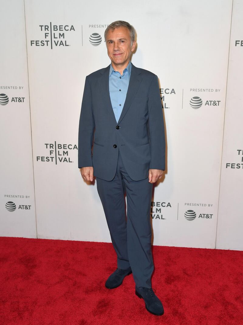 Director/actor Christoph Waltz attends the 'Georgetown' screening at the 2019 Tribeca Film Festival on April 27, 2019. AFP